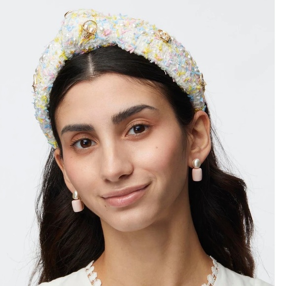 Lele Sadoughi Easter Basker Woven Knotted Headband NWT main image 9